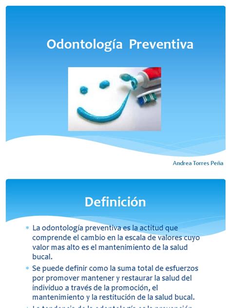 odontología preventiva en acción pdf